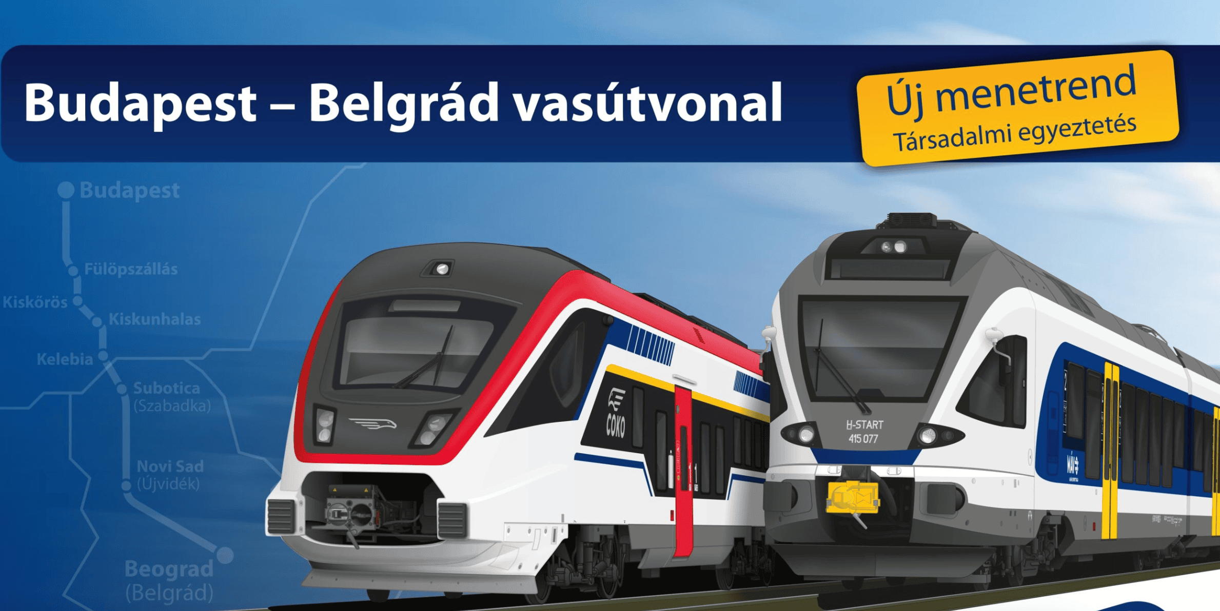 Budapest Belgrád vonat
